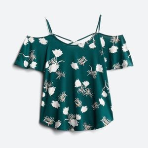 Kaileigh Open Shoulder Blouse